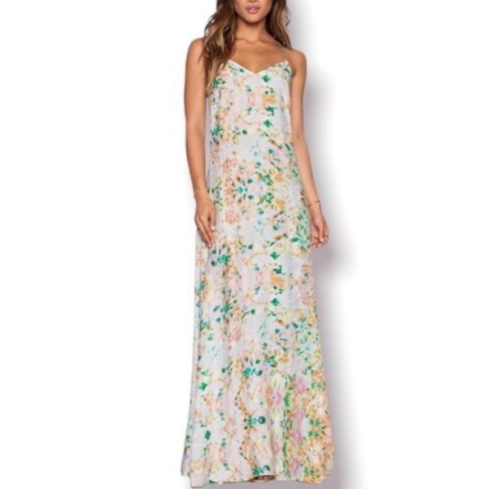 Anthropologie | Essentiel Antwerp Silk Maxi Dress